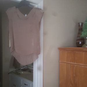 🛍6/$30🛍 Exhilaration X Sm semi sheer blouse NWOT